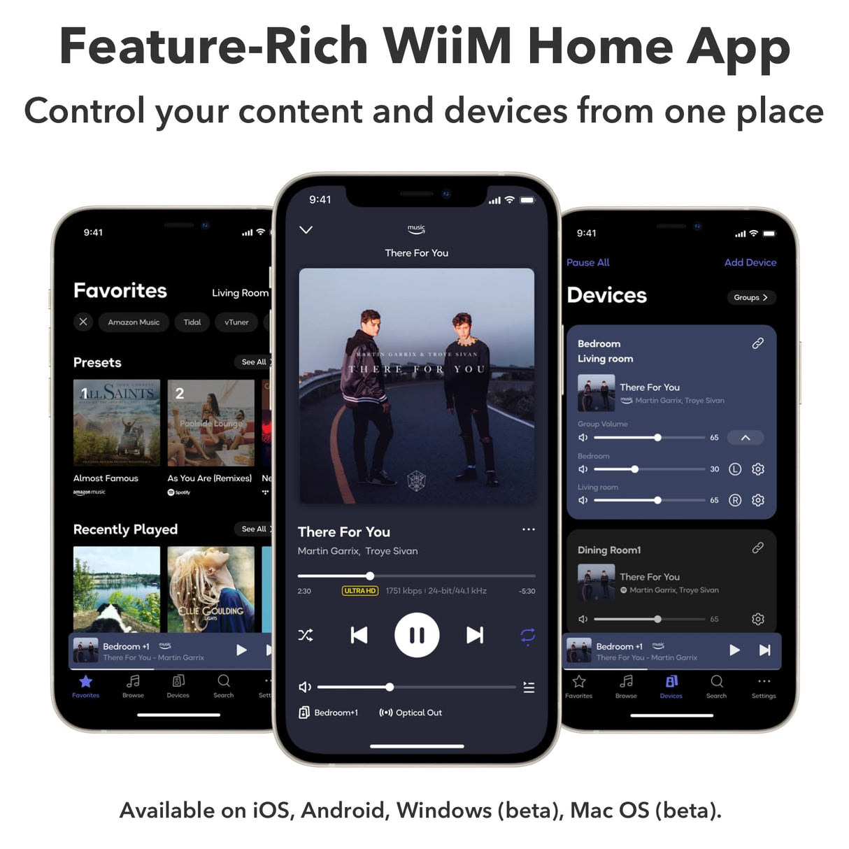 WiiM Pro Plus AirPlay 2 Receiver, Google Cast Audio, Multiroom Streamer with Premium AKM DAC, Voice Remote, Works with Alexa/Siri/Google, Stream Hi-Res Audio from Spotify, Amazon Music, Tidal and More