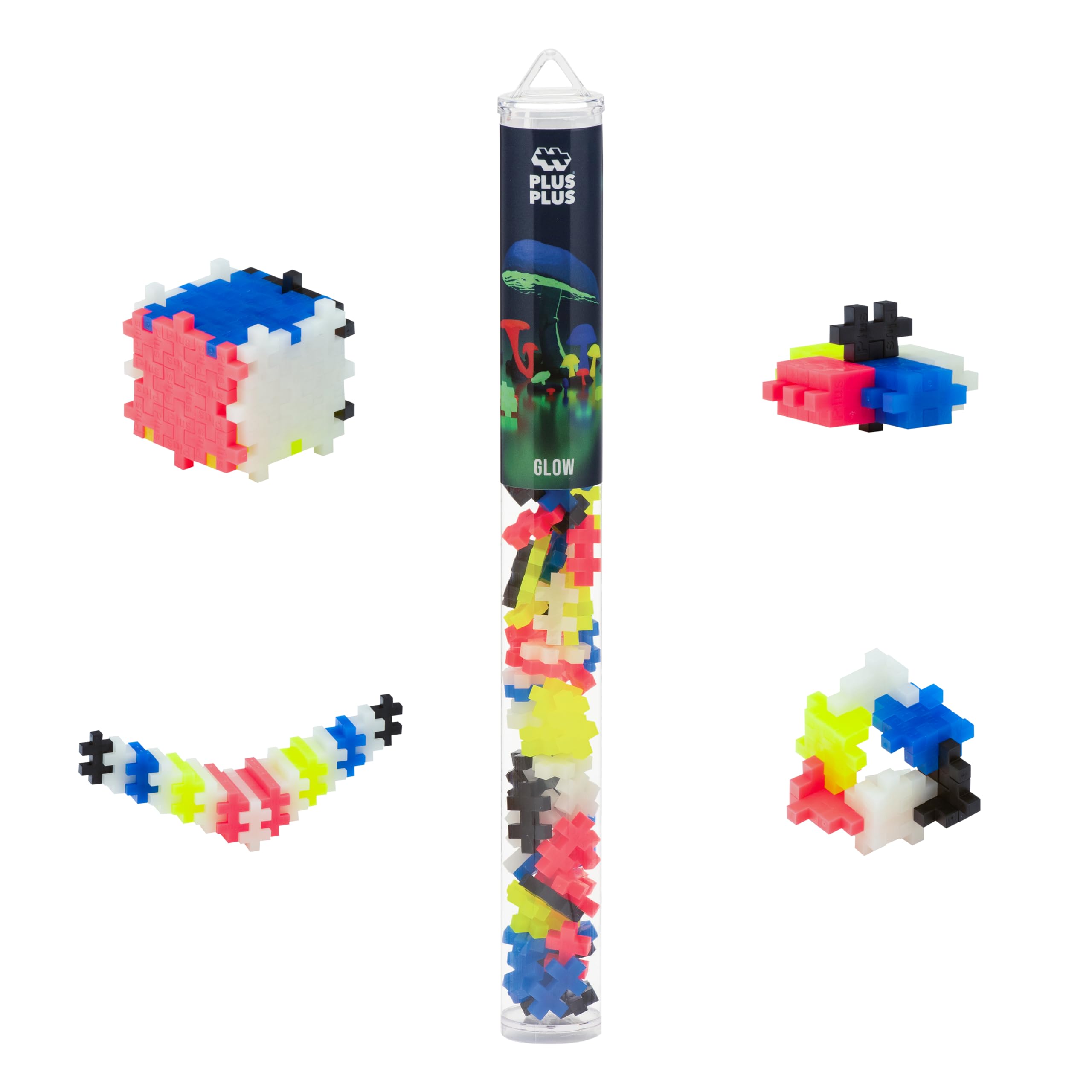 PLUS PLUS 70 Piece Interlocking Building Blocks for Kids, Open