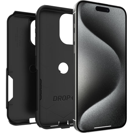 Otterbox - Commuter Case For Apple Iphone 15 Pro Max  - Black