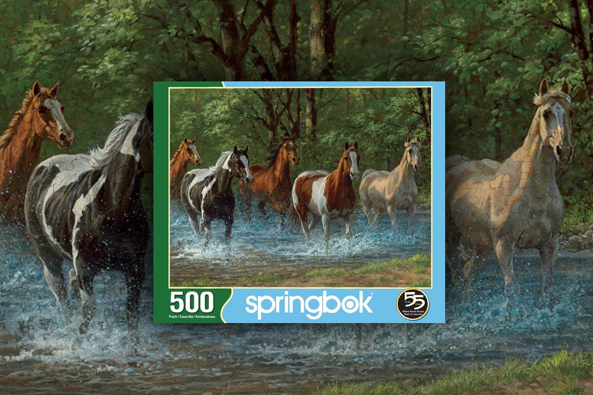 Springbok 500 Piece Jigsaw Puzzle Summer Creek