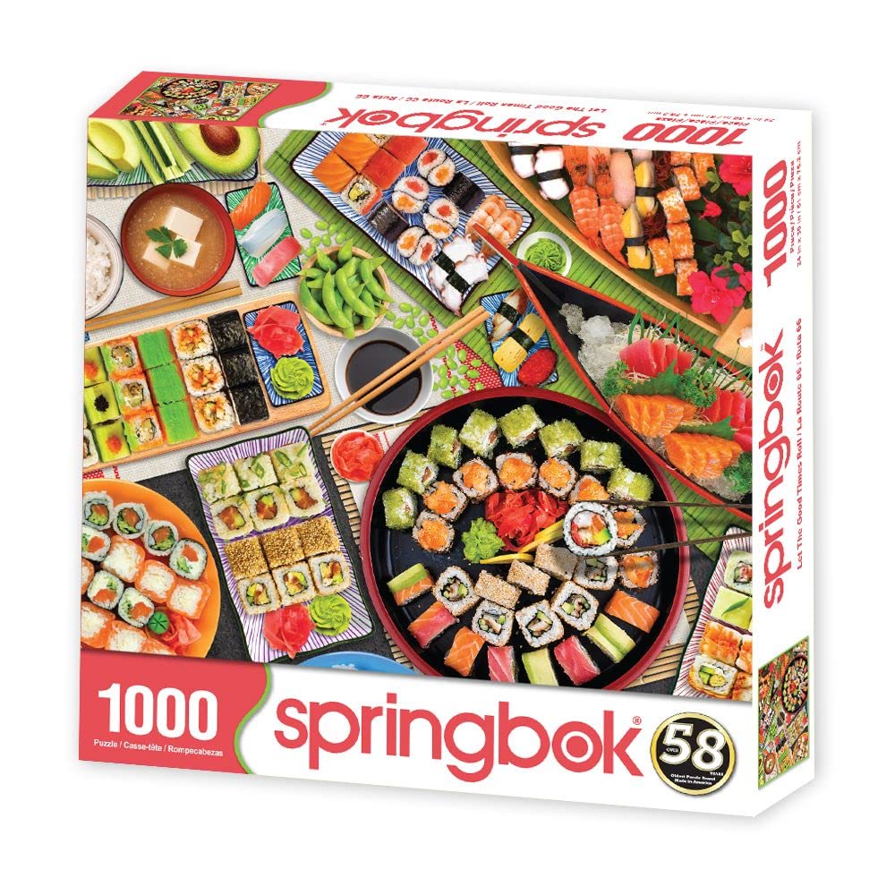 Springbok's 1000 Piece Jigsaw Puzzle Let The Good Times Roll - Made in USA