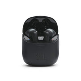 Jbl - Tune 225 True Wireless Earbud Bluetooth Headphones - Black