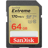 64GB SANDISK EXTREEM SD CARD