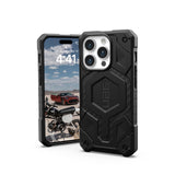 Urban Armor Gear (uag) - Monarch Pro Magsafe Case For Apple Iphone 15 Pro - Carbon Fiber