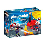 Playmobil Firefighters with Water Pump