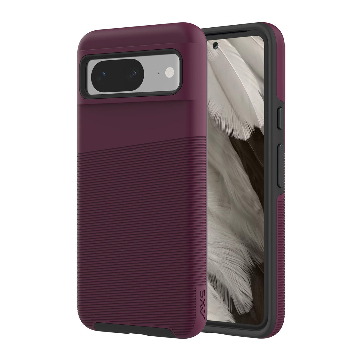 Axs - Protech Plus Case For Google Pixel 8 - Sangria