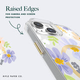 Rifle Paper Co - Magsafe Case For Apple Iphone 15 Plus - Pastel Marguerite