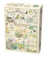 Cobble Hill 1000 Piece Puzzle - Country Diary: Spring - Sample Poster Included