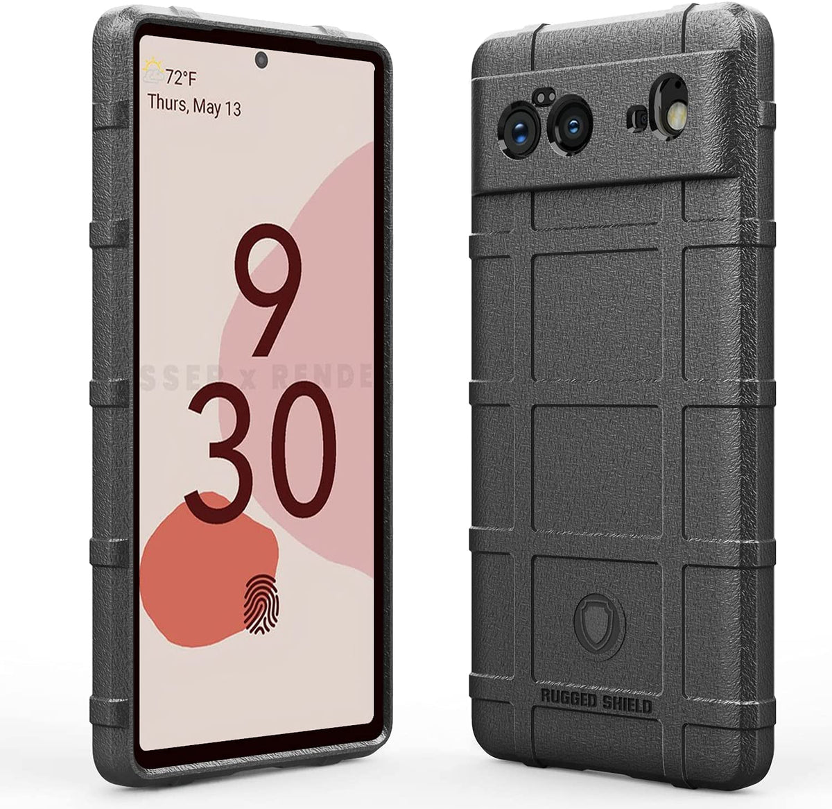 GOOGLE PIXEL 6 BASE ARMOR TECH CASE - BLACK - image 1