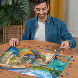 Ravensburger Tropical Island Charter 1000 Piece Jigsaw Puzzle for Adults - Handcrafted Tooling, Made in Germany, Every Piece Fits Together Perfectly