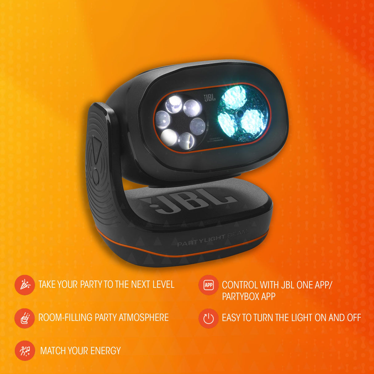 Jbl - Partylight Beam - Black