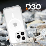 Case-mate - Tough D3o Magsafe Case For Apple Iphone 16 Pro Max - Clear