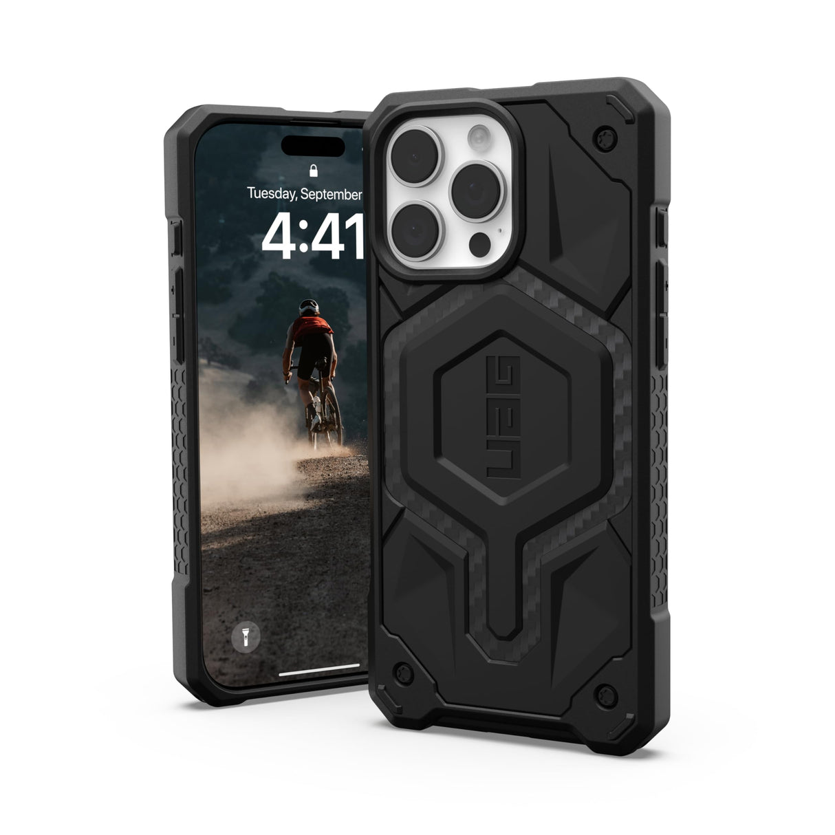 Urban Armor Gear (uag) -  Monarch Case For Apple Iphone 16 Pro Max - Carbon Fiber