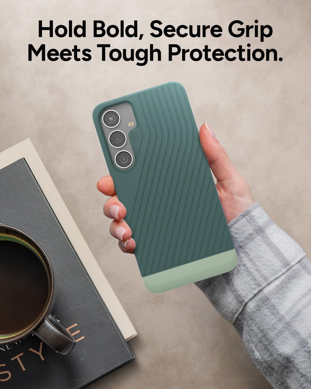 Zagg - Denali Case For Samsung Galaxy S24 Plus - Deep Evergreen