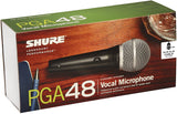 SHURE HANDHELD VOCAL MICROPHONE WITH 15' XLR CABLE