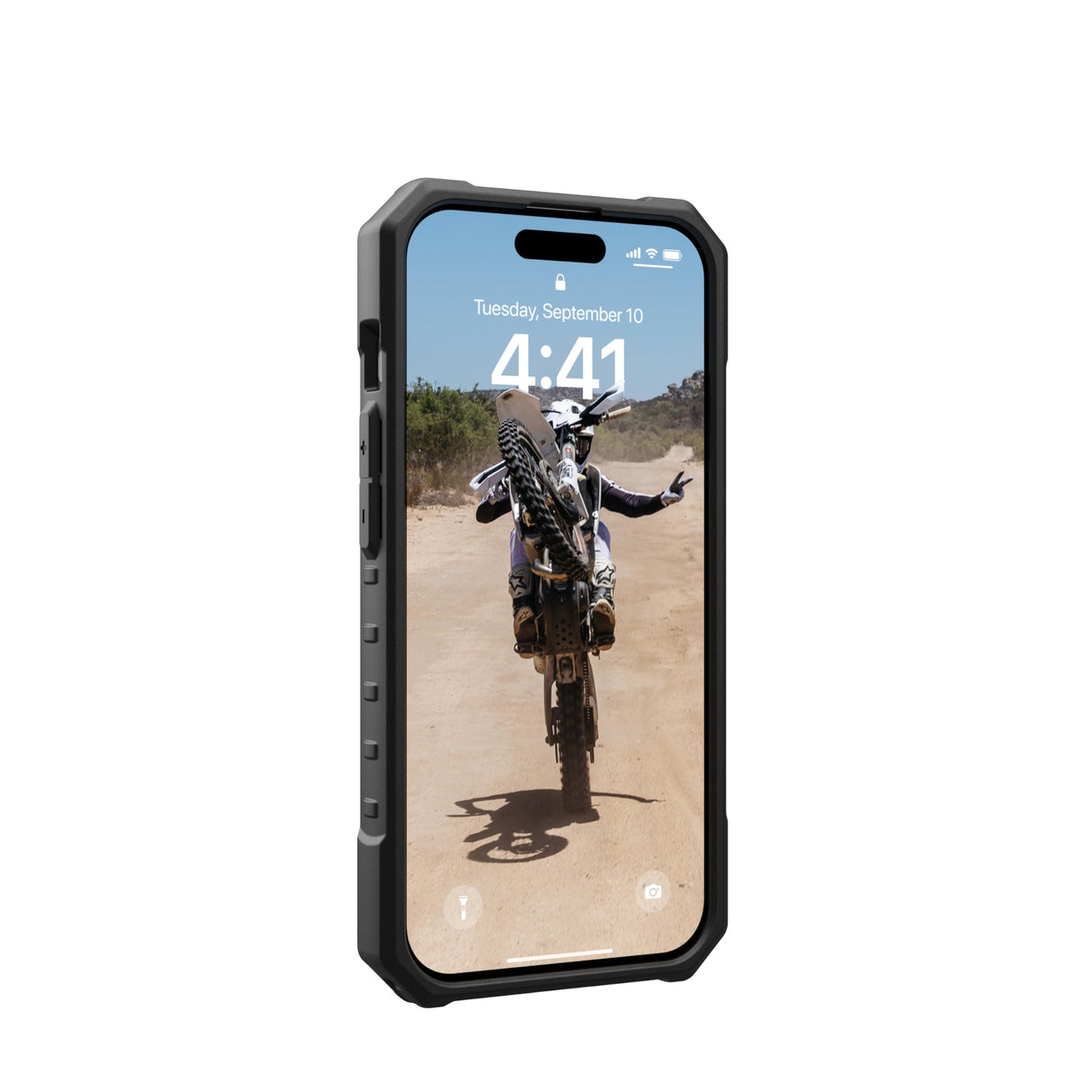 Urban Armor Gear (uag) - Pathfinder Se Case For Apple Iphone 15 Pro - Midnight Camo