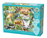 Cobble Hill Family Piece's 350 Puzzle - River Magic - Sample Poster Included