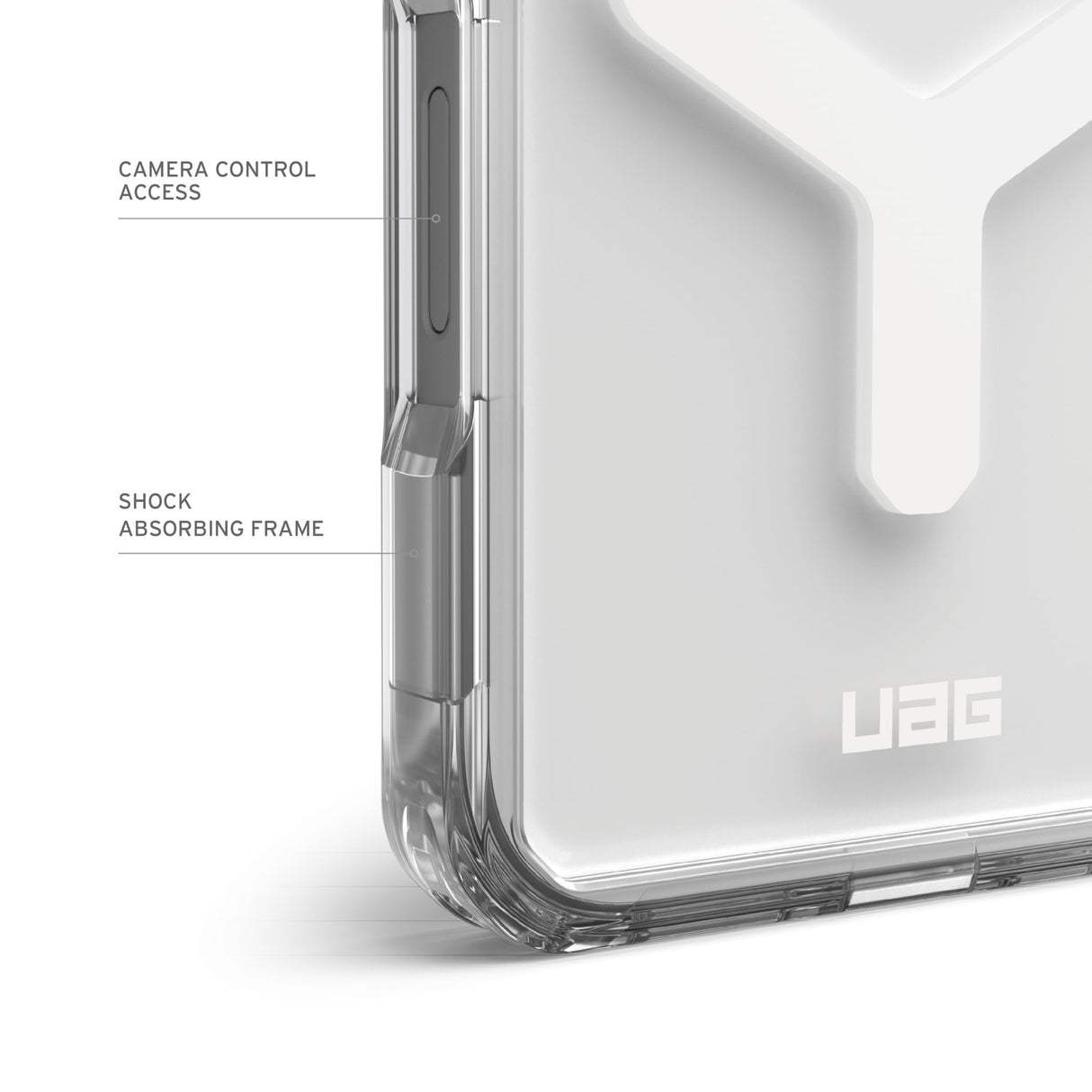 Urban Armor Gear (uag) -  Plyo Magsafe Case For Apple Iphone 16 Pro - Ice And White