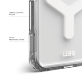 Urban Armor Gear (uag) -  Plyo Magsafe Case For Apple Iphone 16 Pro Max - Ice And White