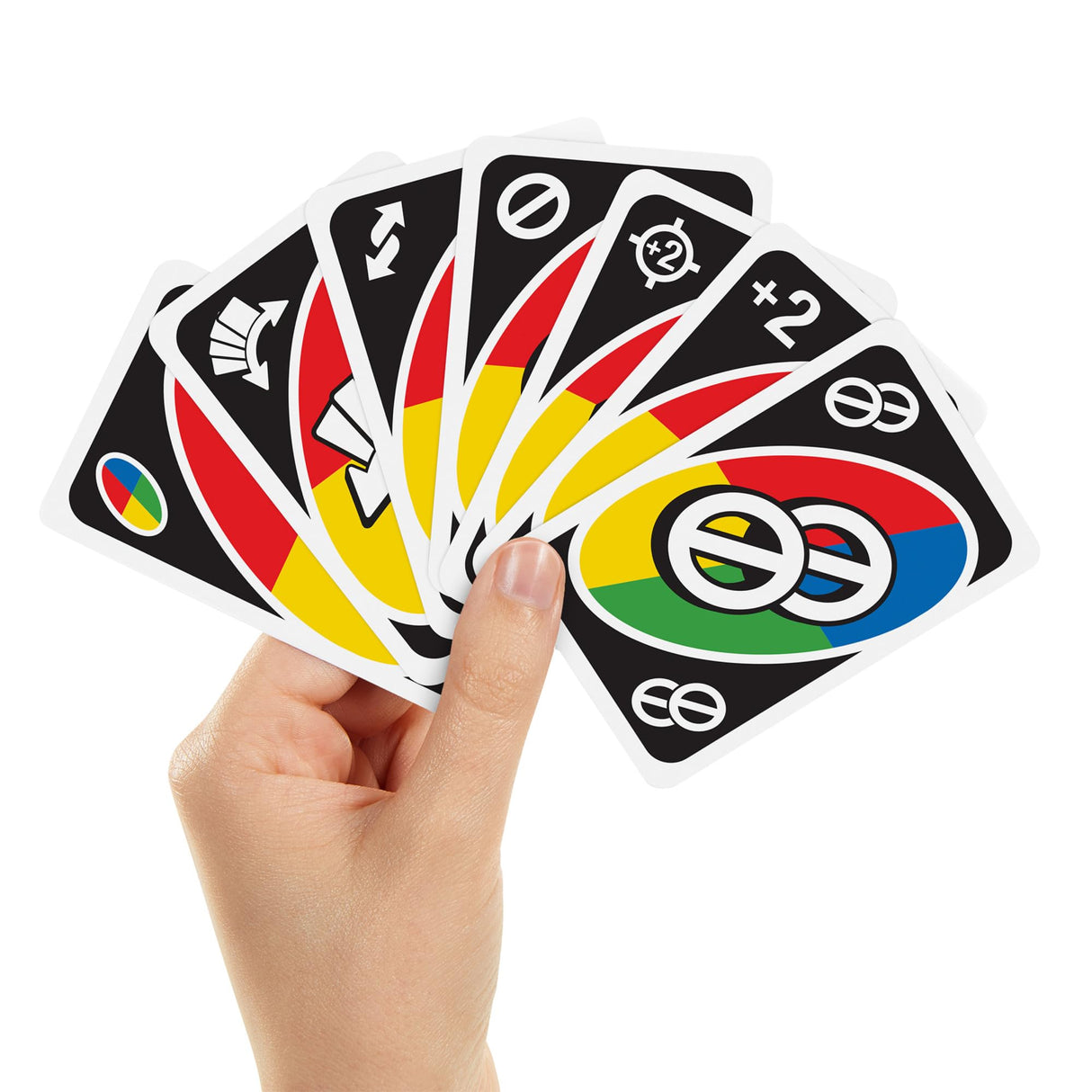 Mattel Games UNO All Wild Card Game with 112 Cards, Gift for Kid, Family & Adult Game Night for Players 7 Years & Older