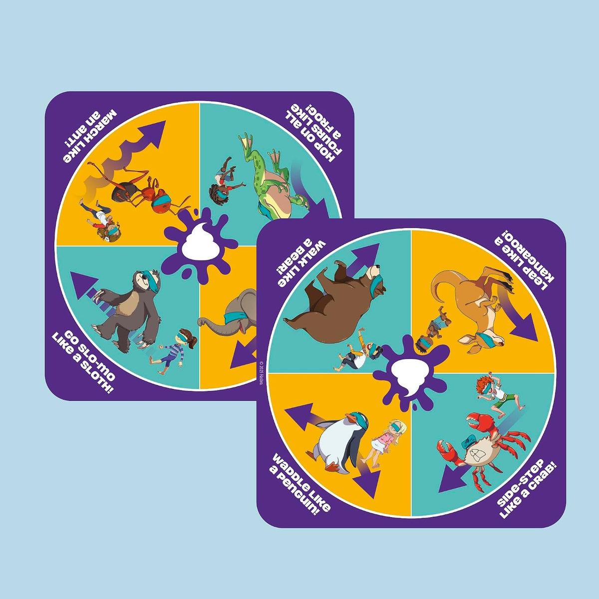 Don't Step In It! Animal Moves spinner