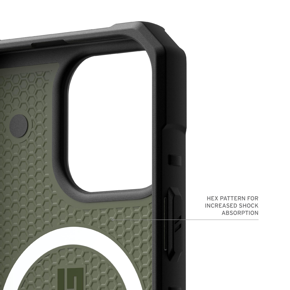 Urban Armor Gear (uag) -  Pathfinder Magsafe Case For Apple Iphone 16 Pro - Olive Drab