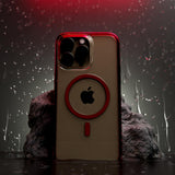 Cellhelmet - Magnitude Magsafe Case For Apple Iphone 15 Pro Max - Scarlett Red