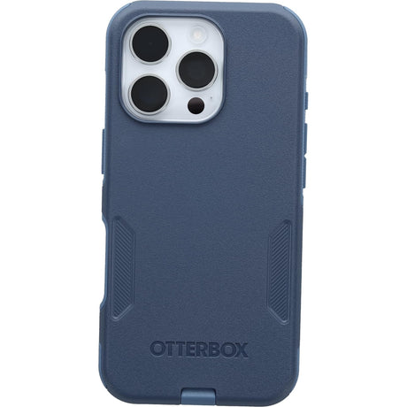 Otterbox - Commuter Magsafe Case For Apple Iphone 16 Pro Max - Baby Blue Jeans