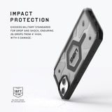 Urban Armor Gear (uag) - Plyo Magsafe Case For Apple Iphone 15 - Ice And Silver