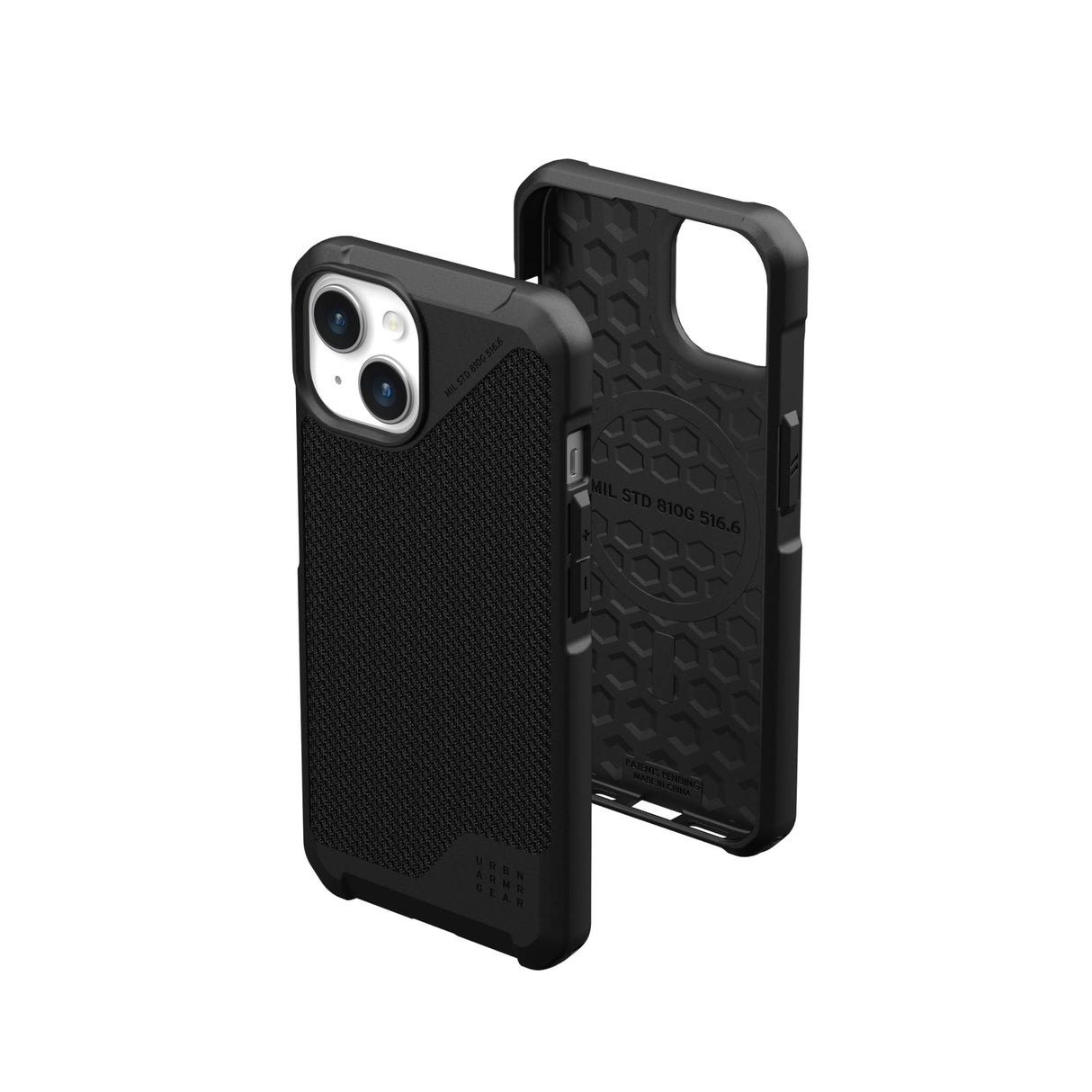 Urban Armor Gear (uag) - Metropolis Lt Magsafe Case For Apple Iphone 15 Plus - Kevlar Black