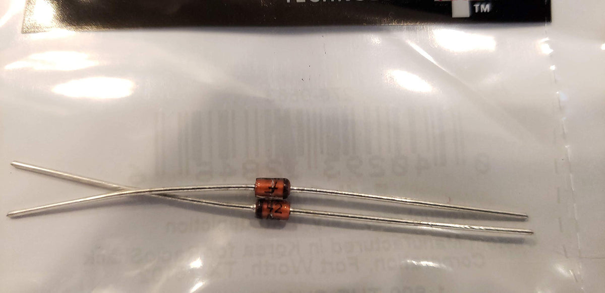 Only Diode Computer 12V ZENER DIODE (2-PACK) – Cole's Computers