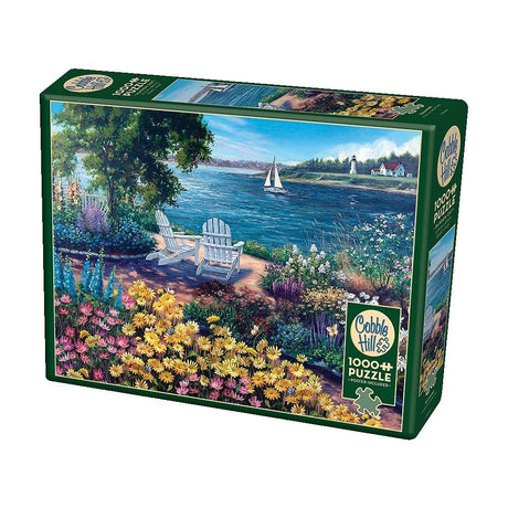 Cobble Hill 1000 Piece Puzzle - Seashore - Sample Poster Included