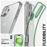 Itskins - Spectrum_r Clear Case For Apple Iphone 16 - Transparent