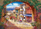 Cobble Hill 500 Piece Puzzle - Archway to Cagne - Sample Poster Included