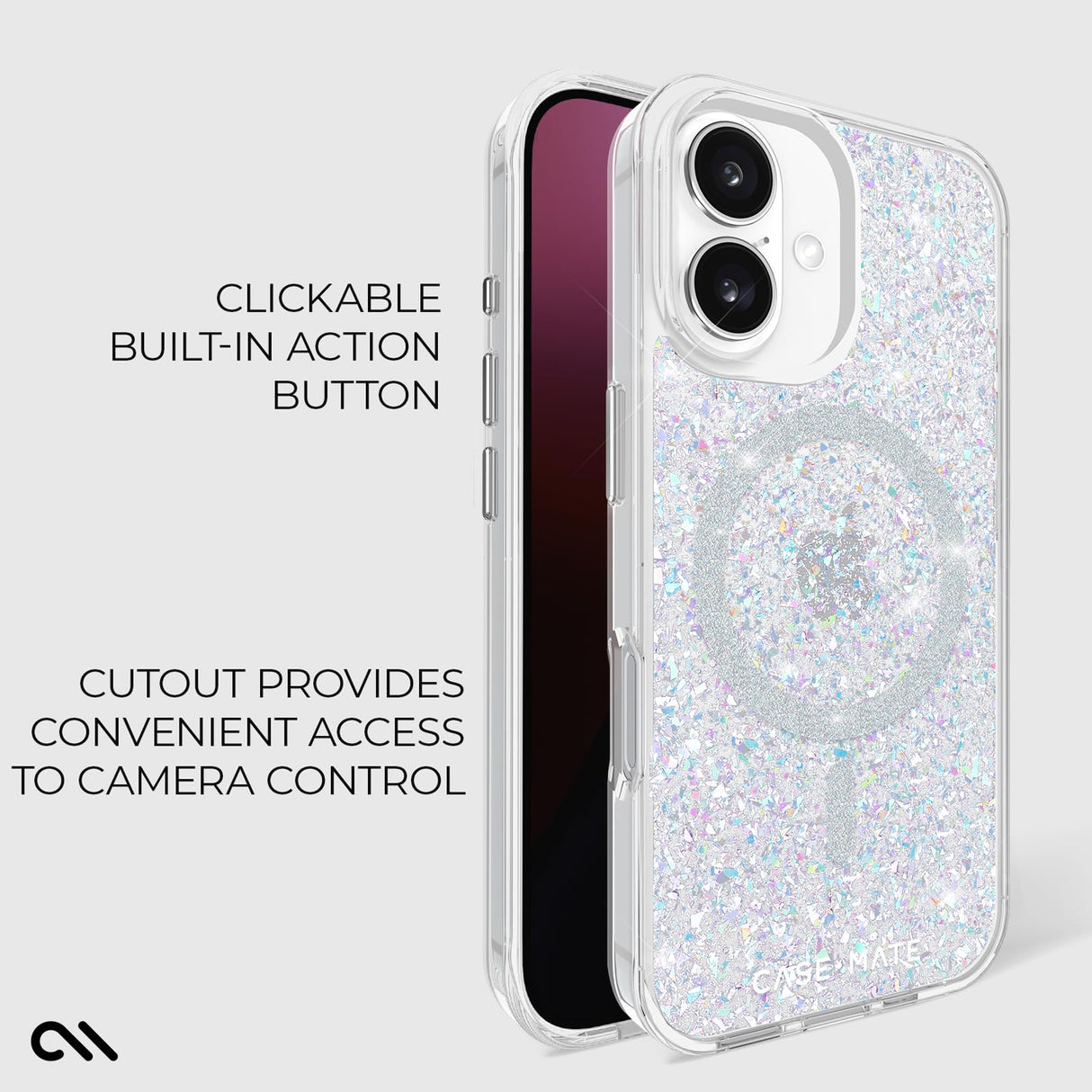 Case-mate - Twinkle Magsafe Case For Apple Iphone 16 Plus - Twinkle Disco