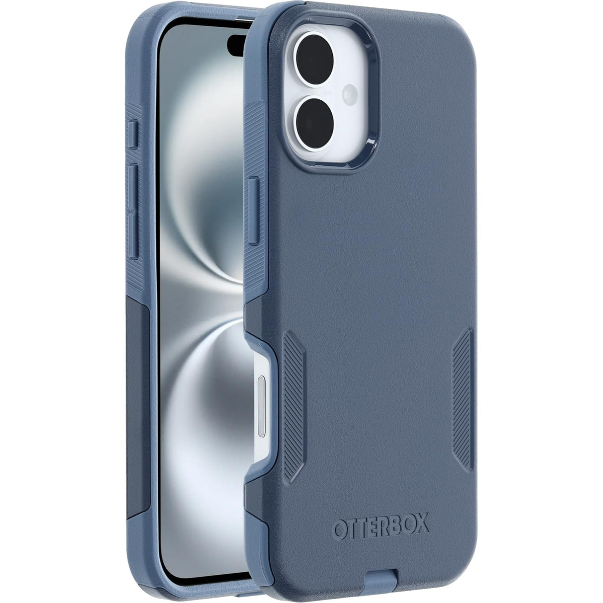 Otterbox - Commuter Magsafe Case For Apple Iphone 16 Plus - Baby Blue Jeans