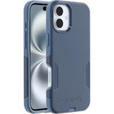 Otterbox - Commuter Magsafe Case For Apple Iphone 16 Plus - Baby Blue Jeans