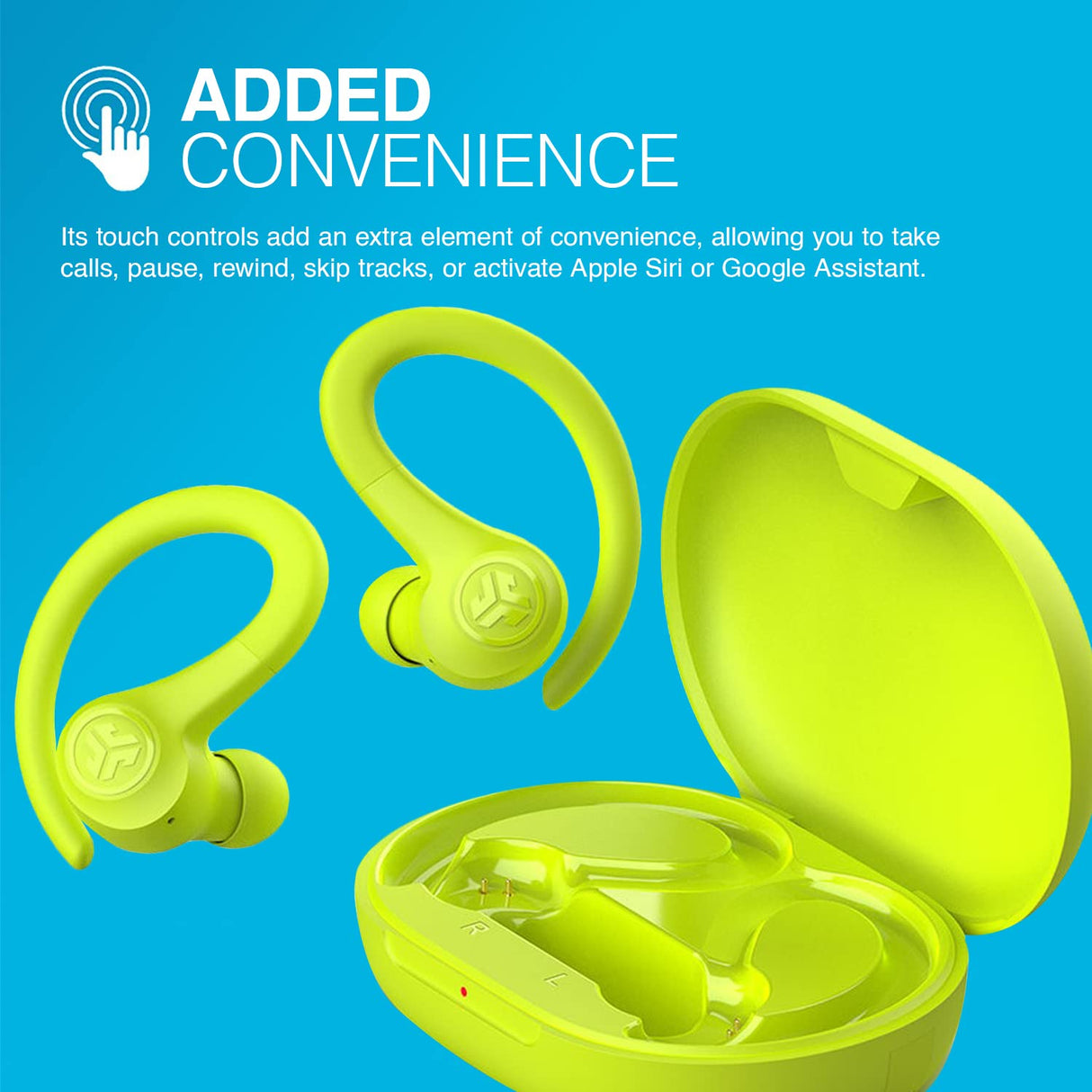 Jlab - Go Air Sport True Wireless In Ear Earbuds - Neon Yellow