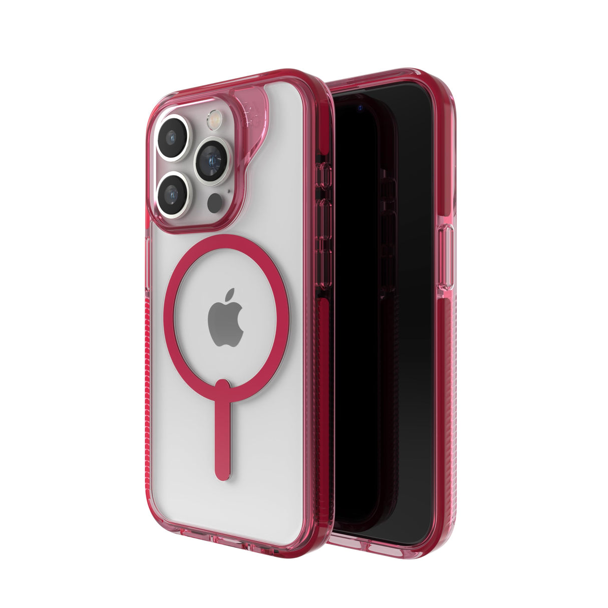 Zagg - Santa Cruz Snap Magsafe Case For Apple Iphone 15 Pro - Magenta