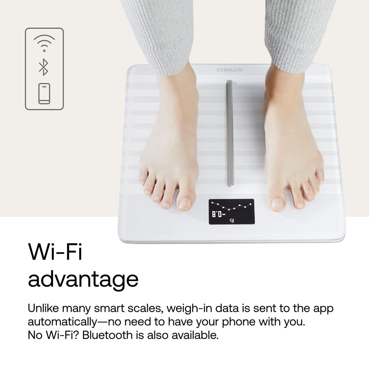 Withings - Body Cardio Wifi Smart Scale - Black