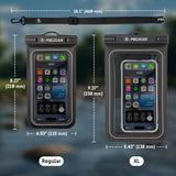 Pelican - Marine Waterproof Floating Phone Pouch Xl - Stealth Black