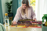 Ravensburger Cozy Wine Terrace - 500 Piece Large Format Jigsaw Puzzle | Unique Softclick Technology | Premium Matte Finish | Ideal for All Ages