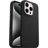 Otterbox - Symmetry Cactus Leather Case For Apple Iphone 15 Pro - Noir Ash