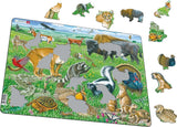 Larsen Puzzles American Prairie 53 Piece Children's Jigsaw Puzzle