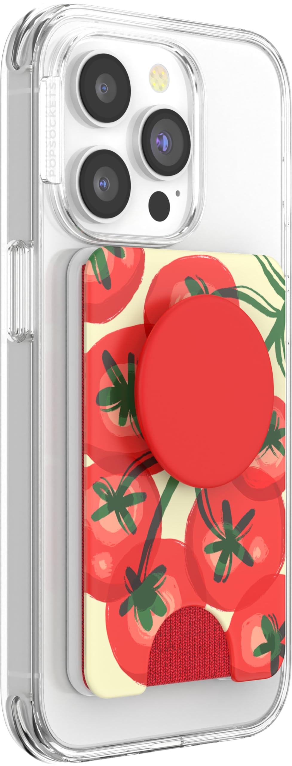 Popsockets - Magsafe Popwallet Plus - Campari With St Rosso Top