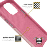 IPHONE 13 PRO CELLHELMET - FORTITUDE CASE - PINK MAGNOLIA