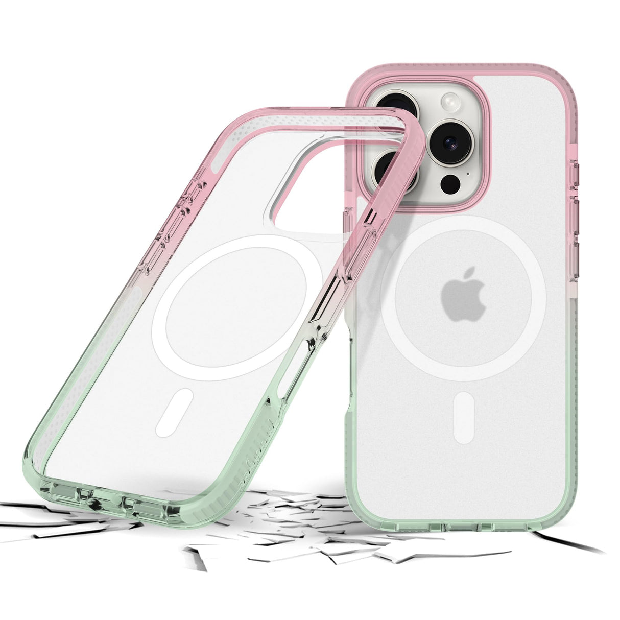 Prodigee - Flow Magsafe Case For Apple Iphone 16 Pro - Blush Frost