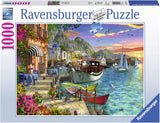 Ravensburger Grandiose Greece Jigsaw Puzzle | 1000 Piece Delight for Adults | Unique & Perfectly Fitting Pieces | Softclick Technology | Anti-Glare & Premium Quality