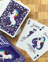 Bicycle Unicorn Playing Cards, Standard Index, Poker Cards, Premium Playing Cards, Unicorn Cards, Unique Playing Cards, 1 Deck