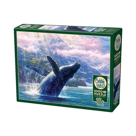 Cobble Hill 1000 Piece Puzzle - Leviathan of Glacier Bay - Sample Poster Included